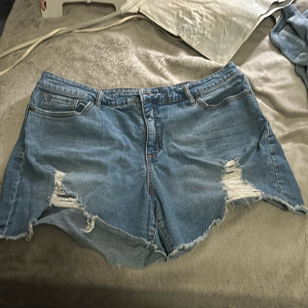 blue Jean shorts
